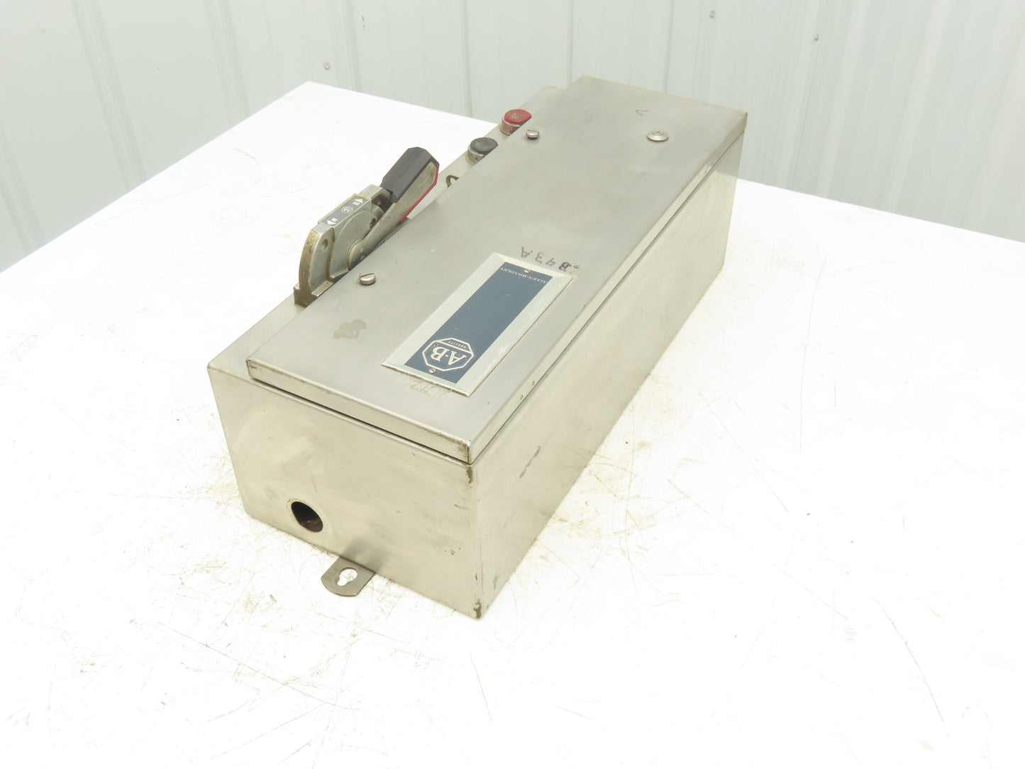 Allen Bradley 512-BCA-24 Combination Starter NEMA Size 1 Stainless 10HP 600V 3ph