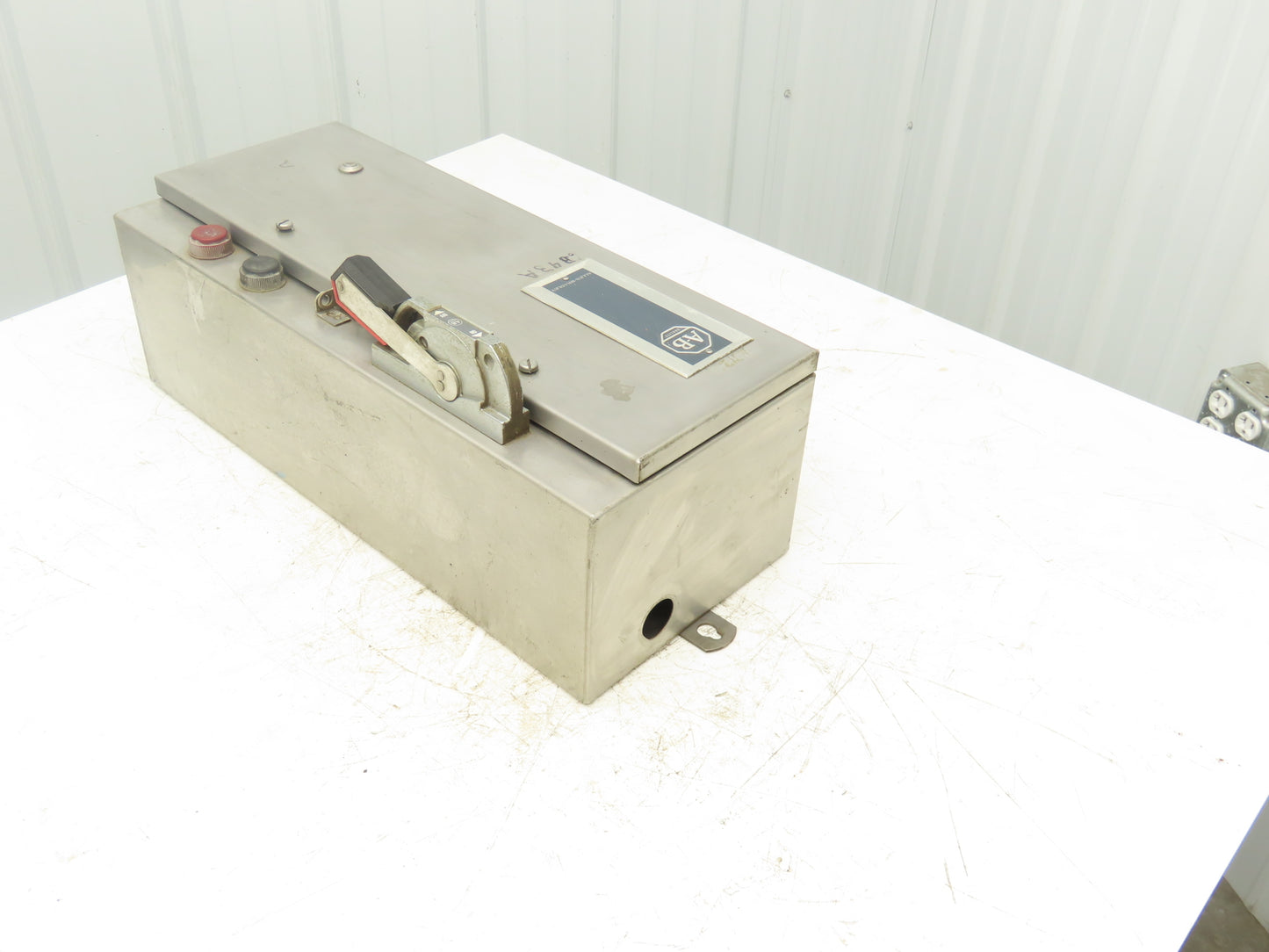 Allen Bradley 512-BCA-24 Combination Starter NEMA Size 1 Stainless 10HP 600V 3ph