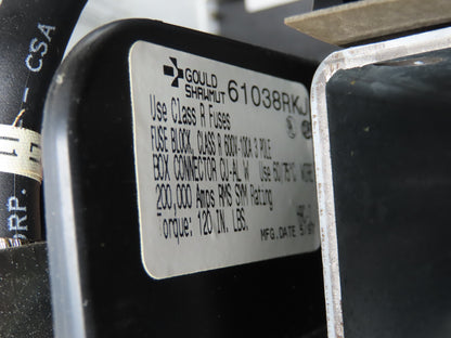 Siemens LS-237020 Bucket Breaker MCC Fused Motor Disconnect 600V 75Hp