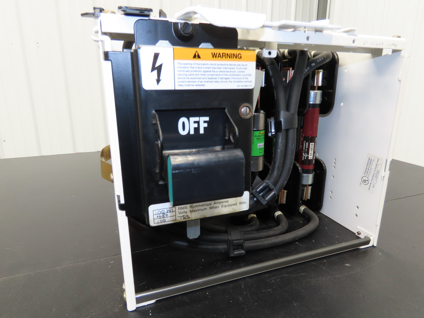 Siemens LS-237020 Bucket Breaker MCC Fused Motor Disconnect 600V 75Hp