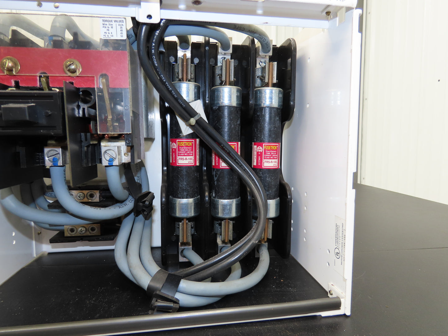 Siemens LS-237020 Bucket Breaker MCC Fused Motor Disconnect 600V 75Hp