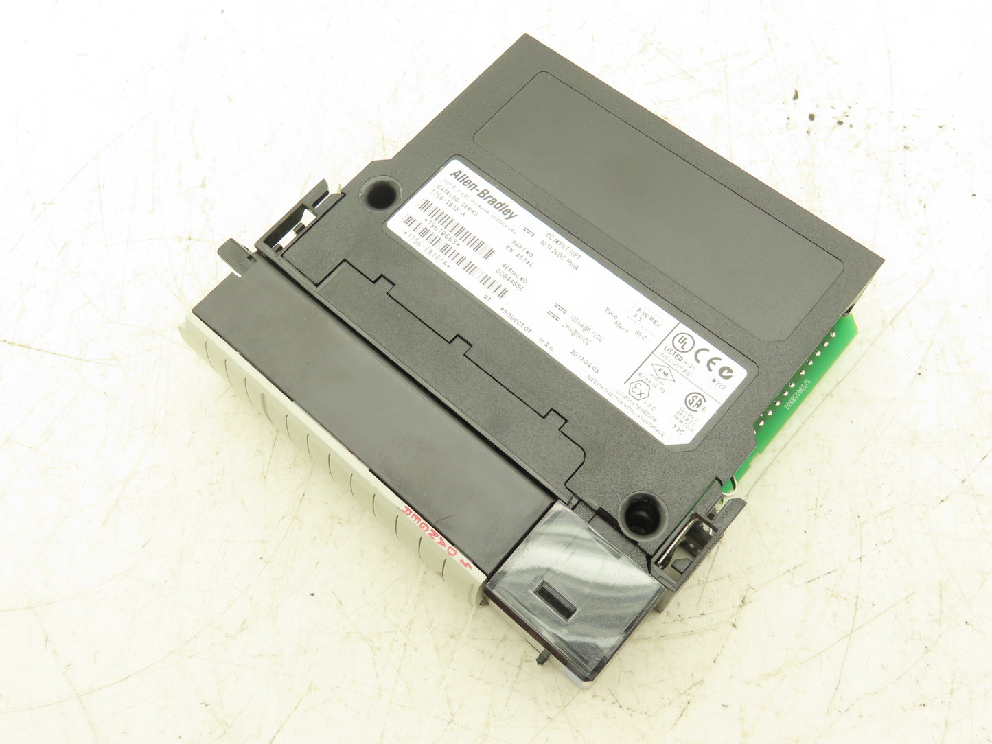 Allen Bradley 1756-A17 ControlLogix Series B 17-Slot Chassis w/ 3 Input Modules