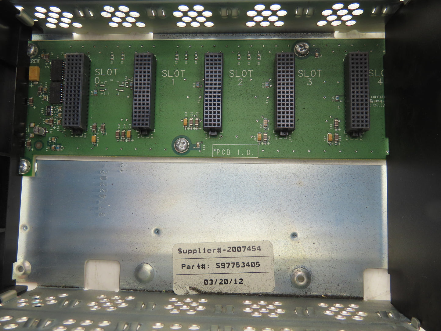 Allen Bradley 1756-A17 ControlLogix Series B 17-Slot Chassis w/ 3 Input Modules