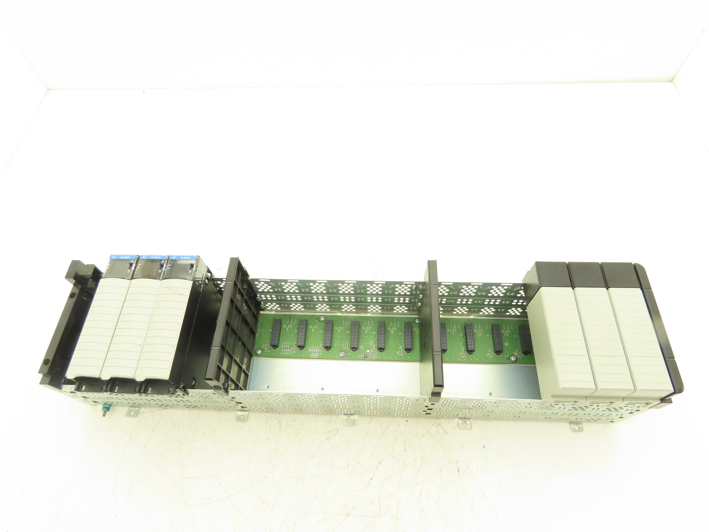 Allen Bradley 1756-A17 ControlLogix Series B 17-Slot Chassis w/ 3 Input Modules