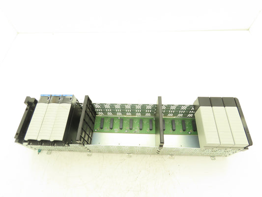 Allen Bradley 1756-A17 ControlLogix Series B 17-Slot Chassis w/ 3 Input Modules