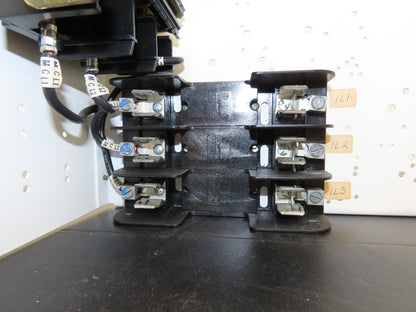 Siemens MCS603L Combination Bucket Breaker MCC Fused 600VAC 3Ph No Starter