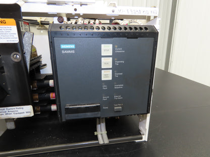 Siemens SAM0R0F000000 Combination Bucket Breaker MCC Fused 10Hp 600VAC 3Ph