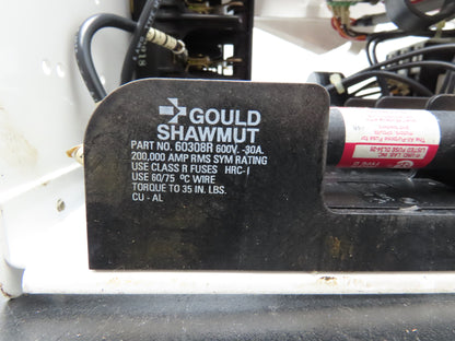 Siemens SAM0R0F000000 Combination Bucket Breaker MCC Fused 10Hp 600VAC 3Ph