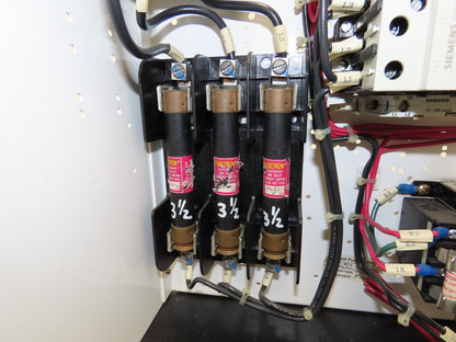 Siemens Combination Bucket Reversing Motor Starter MCC Fused 10Hp 600VAC 3Ph