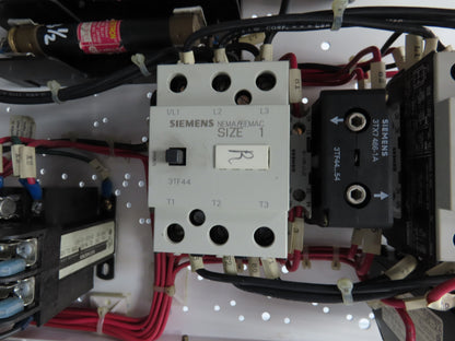 Siemens Combination Bucket Reversing Motor Starter MCC Fused 10Hp 600VAC 3Ph
