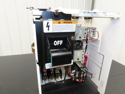 Siemens Combination Bucket Reversing Motor Starter MCC Fused 10Hp 600VAC 3Ph