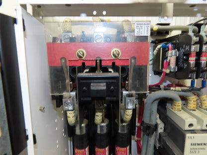 Siemens 32-89258 Bucket Breaker MCC Motor Starter Disconnect Fused 600V 50Hp 3Ph