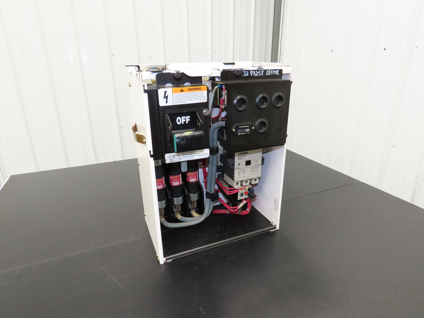 Siemens 32-89258 Bucket Breaker MCC Motor Starter Disconnect Fused 600V 50Hp 3Ph