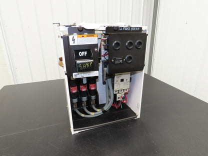 Siemens 32-89258 Bucket Breaker MCC Motor Starter Disconnect Fused 600V 50Hp 3Ph