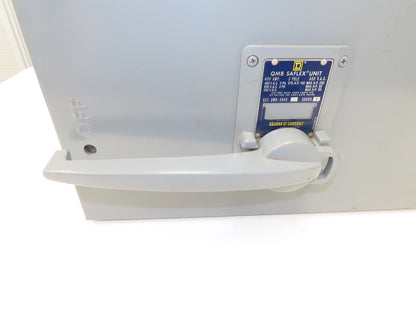 Square D QMB-3640 Saflex Fusible Panel Board Safety Switch 400A 600VAC 3PH 3Pole