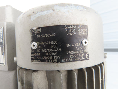 Becker SV5.90/1-01 Regenerative Vacuum Blower 92 CMH .44KW 230/460 3PH 50/60HZ