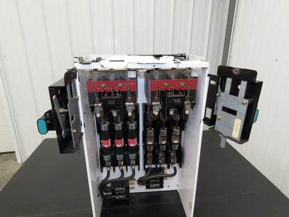 Siemens DS36U Bucket Double Breaker MCC Fused Motor Disconnect 600V 75Hp