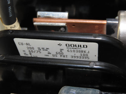 Siemens DS36U Bucket Double Breaker MCC Fused Motor Disconnect 600V 75Hp