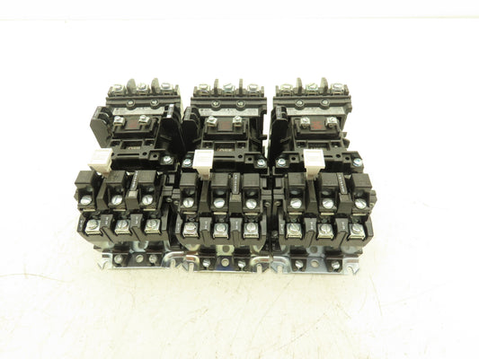 Allen Bradley 500F-AOD930 Motor Starter Contactor 5HP 600VAC 3Ph Lot of 3