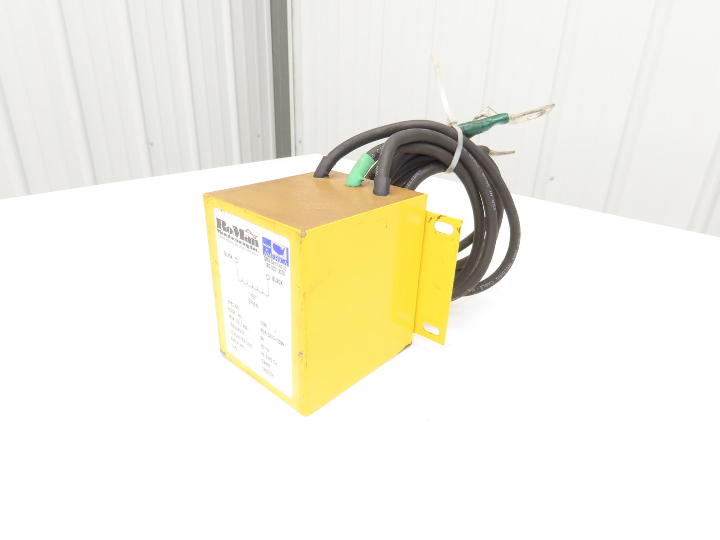 RoMan RGR 24/4-1099 Grounding Reactor 3-Wire #4 AWG 24V Welding Transformer