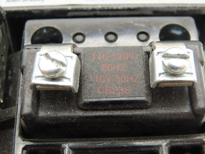 Allen Bradley 505-AOD Reversing Starter 120V Coil 5HP 18A 600V 3PH Size 0  Ser C