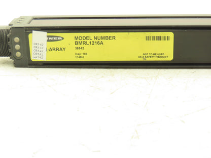 Banner 38542 Mini-Array Receiver Sensor 295mm 19mm Beam Spacing Light Curtain