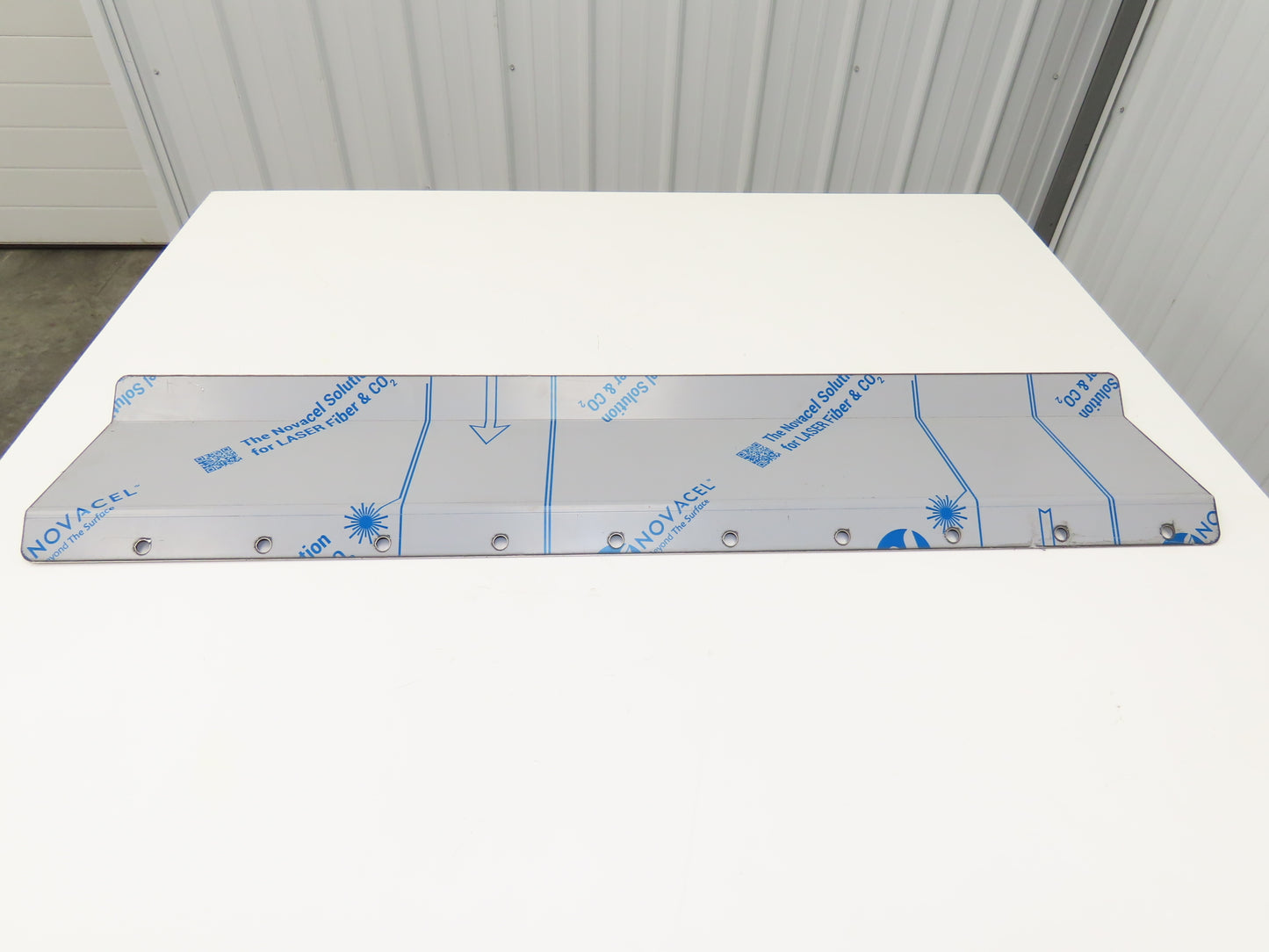 Novacel Stainless Steel Backsplash Panel 42"L x 9"W Commercial Kitchen Sink Oven