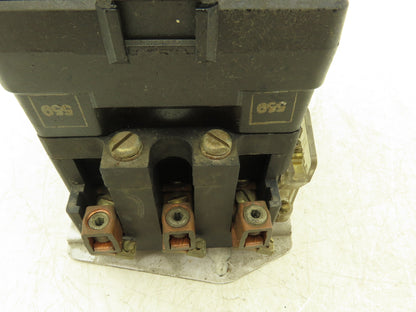 Square D 8536 SE01S NEMA Size 3 Motor Starter Contactor 50Hp 600V 3PH 120V Coil