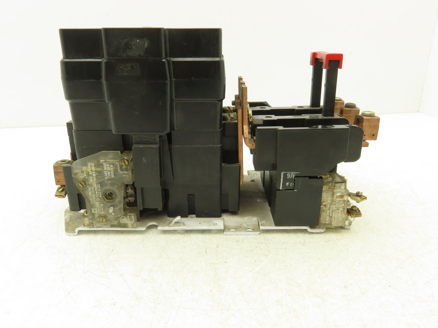 Square D 8536 SE01S NEMA Size 3 Motor Starter Contactor 50Hp 600V 3PH 120V Coil