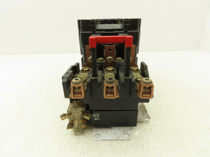 Square D 8536 SE01S NEMA Size 3 Motor Starter Contactor 50Hp 600V 3PH 120V Coil