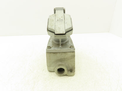 Crouse Hinds ENR21201 Ark Gard Receptacle 20A 125V Explosionproof Raintight