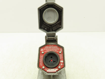 Crouse Hinds ENR21201 Ark Gard Receptacle 20A 125V Explosionproof Raintight