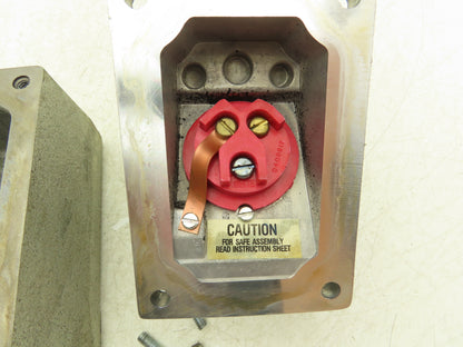 Crouse Hinds ENR21201 Ark Gard Receptacle 20A 125V Explosionproof Raintight