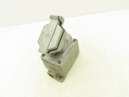 Crouse Hinds ENR21201 Ark Gard Receptacle 20A 125V Explosionproof Raintight