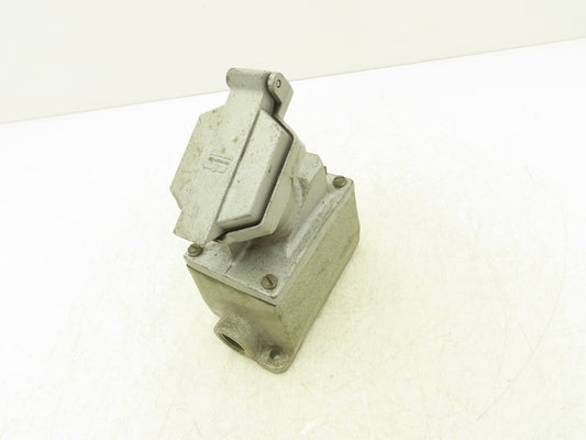 Crouse Hinds ENR21201 Ark Gard Receptacle 20A 125V Explosionproof Raintight