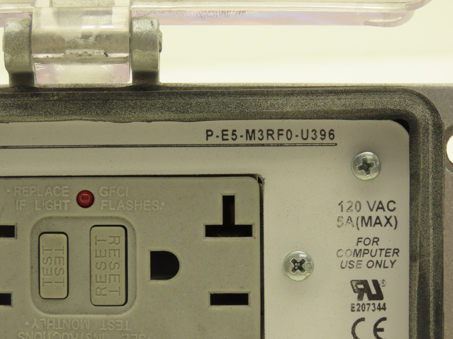 Nordson P-E5-M3RF0-U396 Ethernet Switch & 120V Internal/External Panel Interface