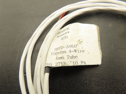 Zesta Engineering ZRTD-2460 Probe 100 ohm 4-wire 6mm Tube 7' Lead
