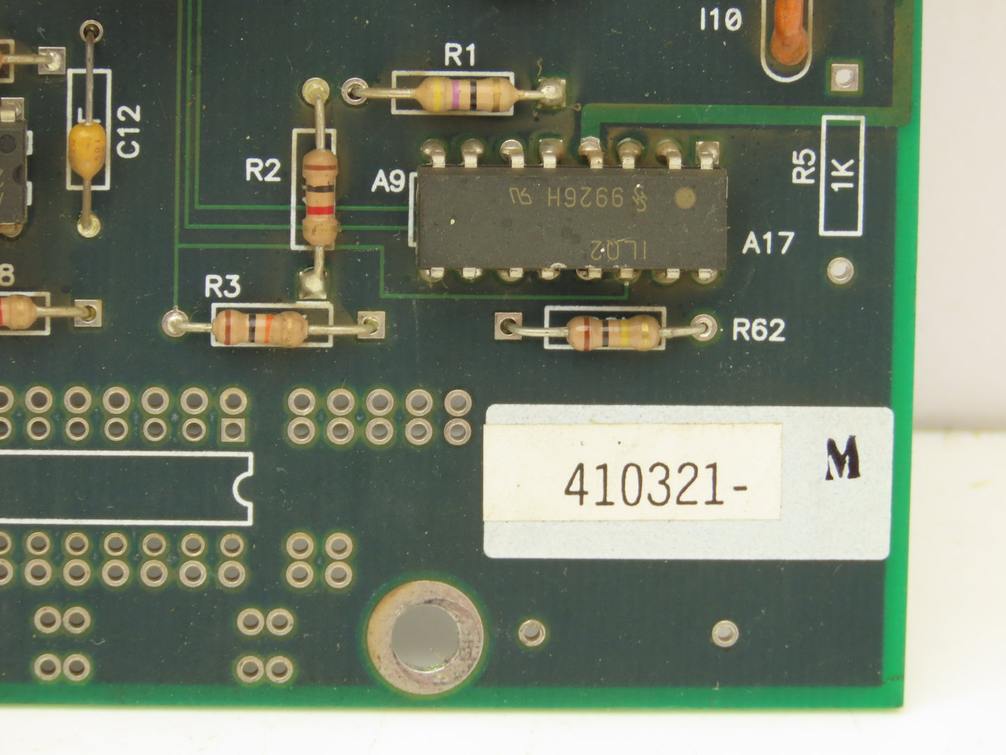 Entron Controls 410321-M Printed Circuit Board PCB  Program Control Module