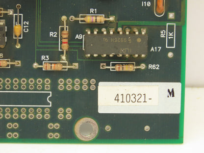 Entron Controls 410321-M Printed Circuit Board PCB  Program Control Module