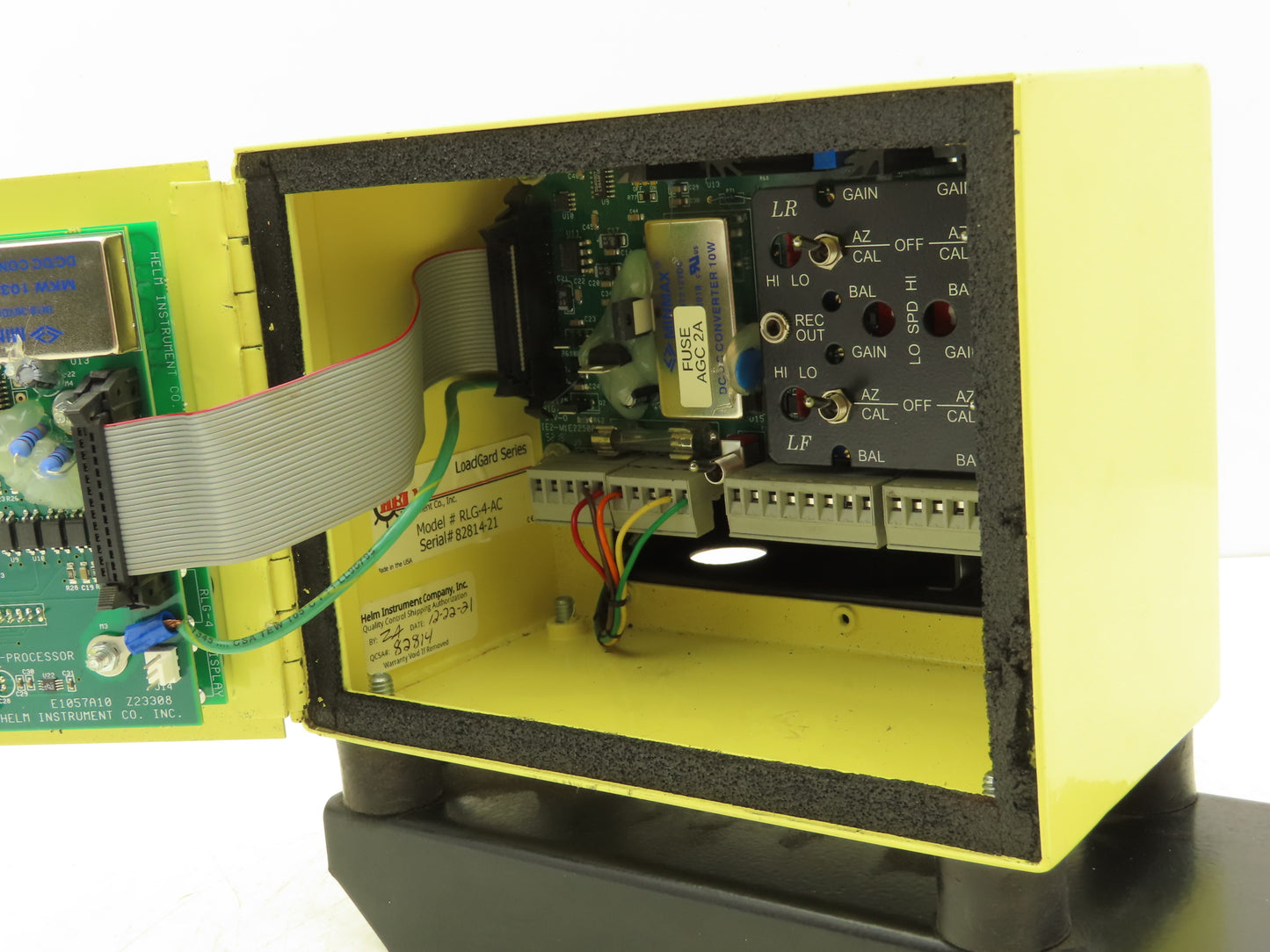 Helm RLG-4-AC Loadgard Tonnage Monitor Bluetooth 4-Channel  -No Key-