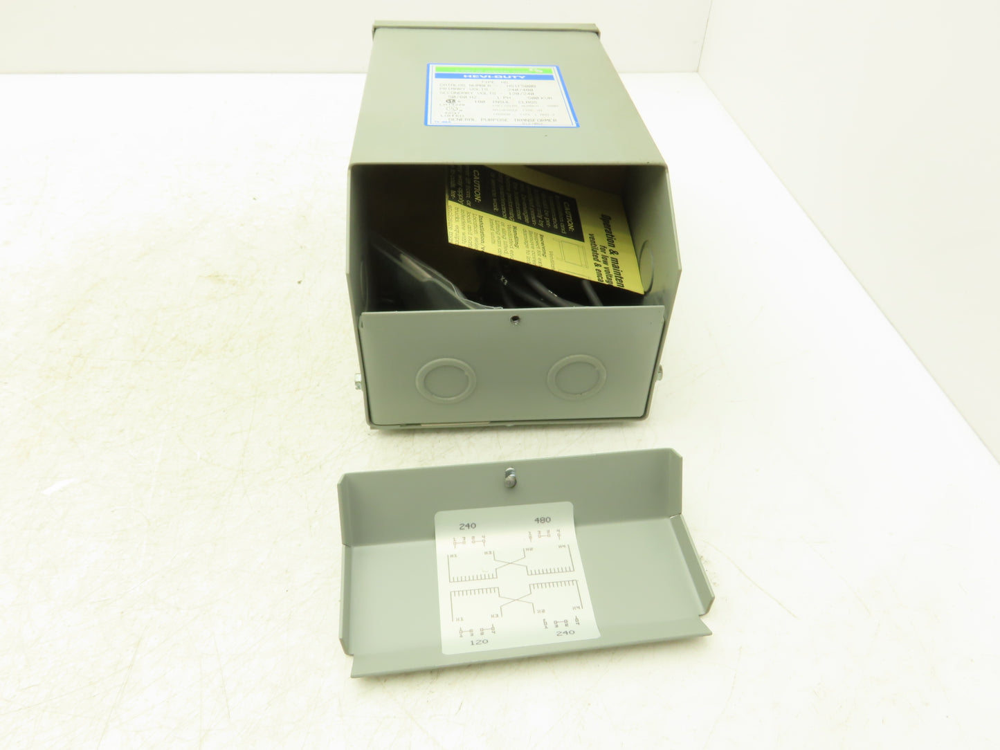 Hevi-Duty HS1F500B Step Down Transformer .500kva 240/480V - 120/240V 1PH 3R