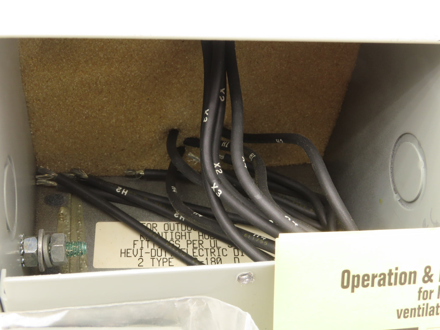 Hevi-Duty HS1F500B Step Down Transformer .500kva 240/480V - 120/240V 1PH 3R