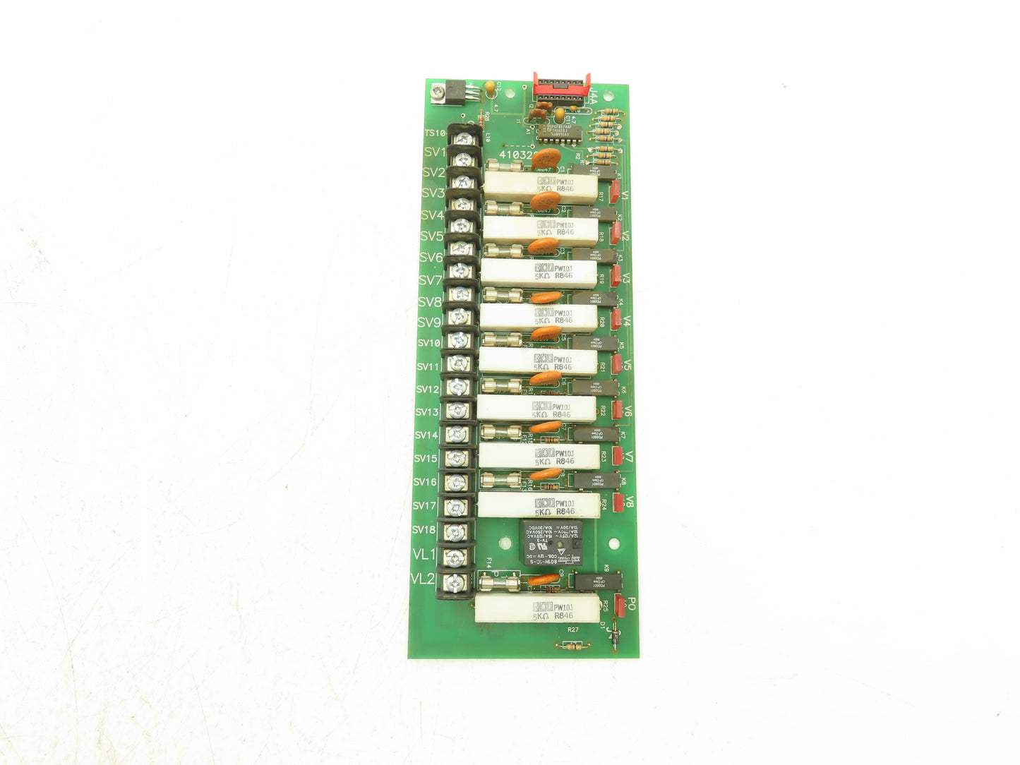 Entron Controls 410322 Printed Circuit Board PCB Terminal Block Module