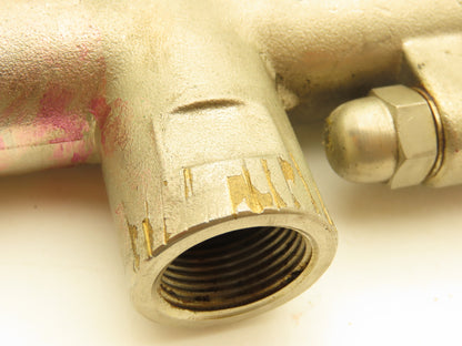 Müller Tankanlagen N/A Manual Filler Globe Valve Stainless Brass Metered