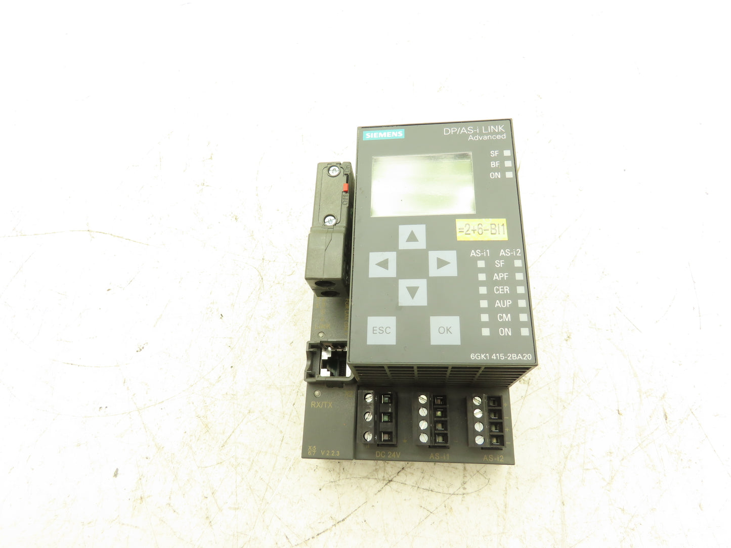 Siemens 6GK1415-2BA20 SIMATIC NET PROFIBUS DP/AS Interface Link Advanced Display