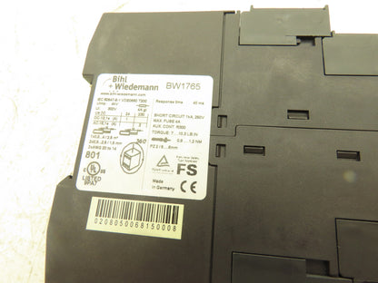 Bihl+Wiedemann BW1765 Asi Consortium Safety Monitor 2 Inputs 2 x 2 Relay Outputs