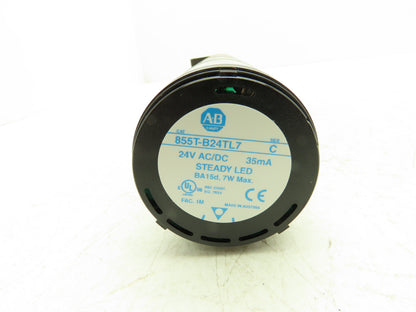 Allen Bradley Signal Light Stack Tower 4 Color 24V AC/DC With Audible Alarm