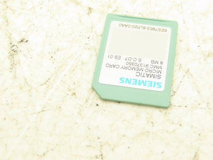 Siemens 6ES7-953-8LP20-0AA0 SIMATIC S7 Micro Memory Card MMC 8 Mbyte 3V Nflash