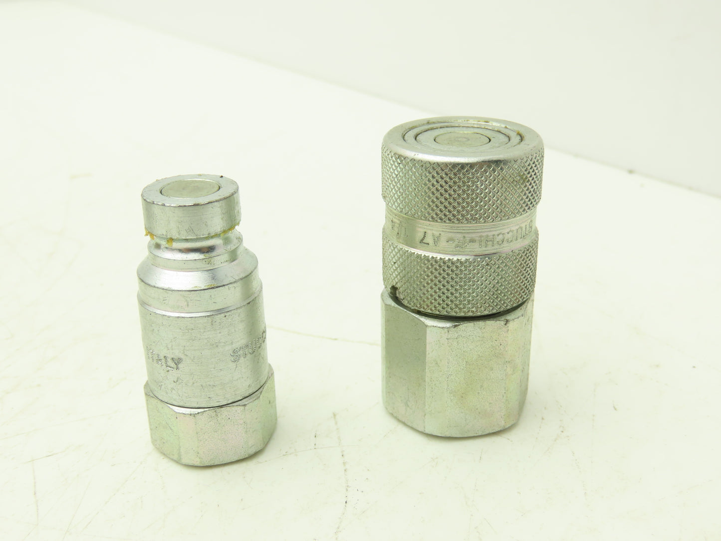 Stucchi  M-A7 1/4  F-A7 1/4 Hydraulic Coupling Flat Face Male & Female 1/4" NPT