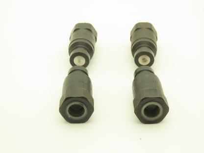 Stucchi M-FIRG 1/4 Flat Face Hydraulic Coupling Male 1/4" Body 1/4" NPT Lot of 4